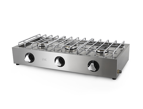 Fogón a gas 3 fuegos Eco - HR FAINCA SERIE 100 Fogón a gas 3 fuegos Eco - HR FAINCA SERIE 100