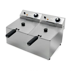 Freidora eléctrica 6L + 6L alto rendimiento Eco - HR FAINCA SERIE 100