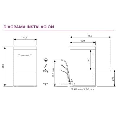 Lavavasos FAST 30 ELETTROBAR