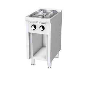 Cocina a gas 2 fuegos con soporte - HR FAINCA SERIE 600 BASIC