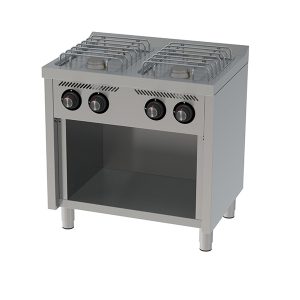 Cocina a gas 4 fuegos con soporte - HR FAINCA SERIE 600 BASIC