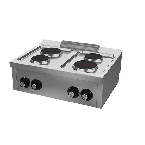 Cocina eléctrica 4 placas - SERIE 600 HR FAINCA