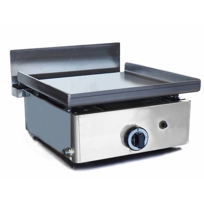 Plancha a gas 40 de acero laminado Osteleria
