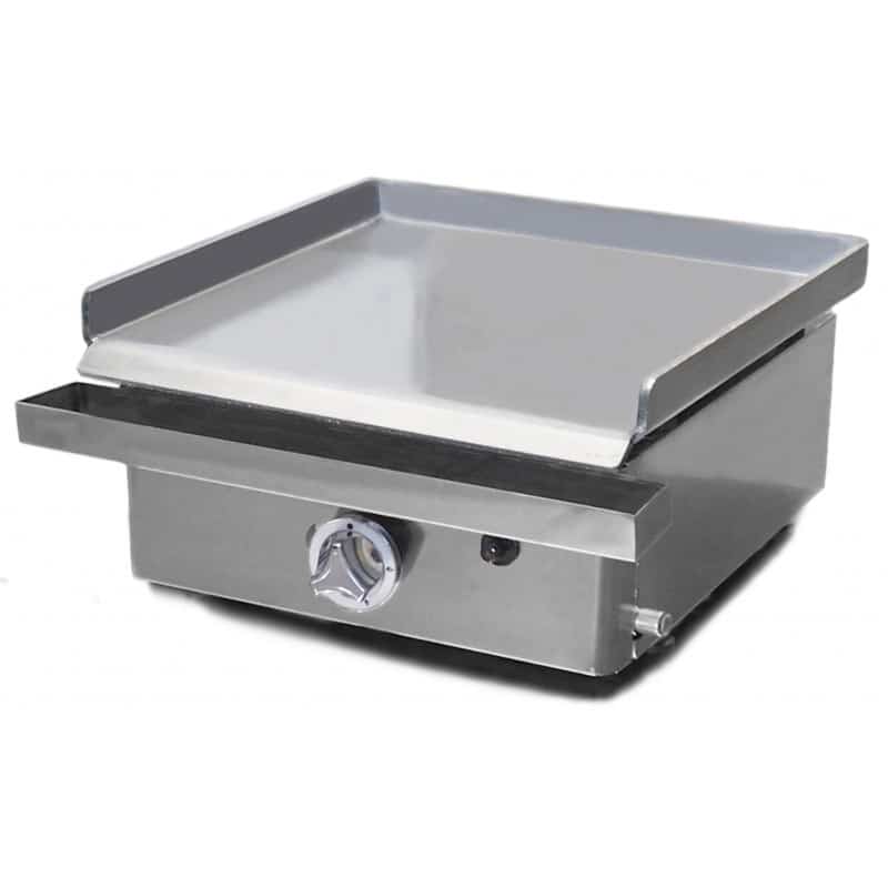 Plancha a gas 40 de acero laminado Osteleria
