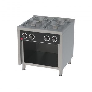 Cocina a gas 4 fuegos con soporte - HR FAINCA SERIE 750 BASIC