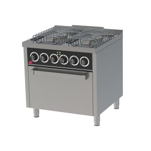 Cocina a gas 4 fuegos con horno - HR FAINCA SERIE 750 BASIC