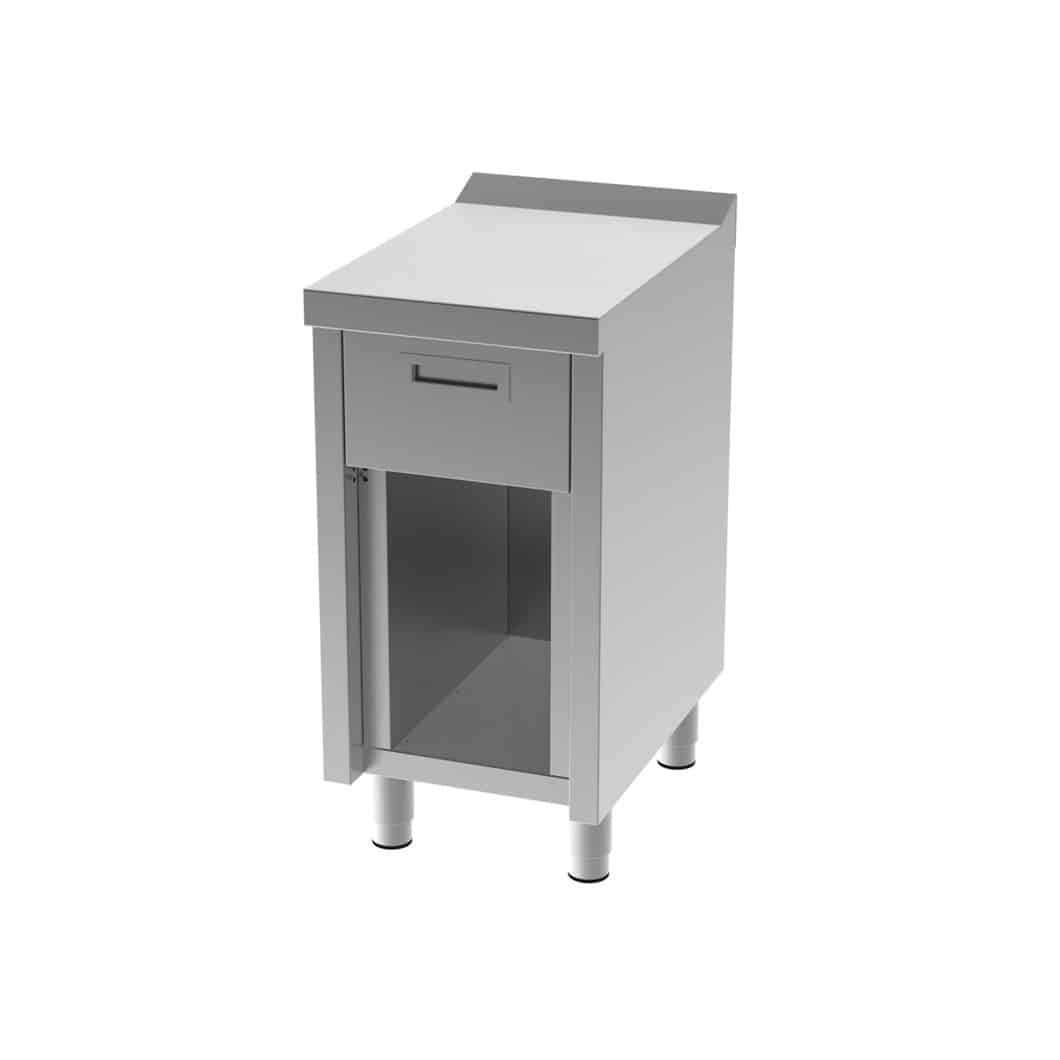 Mueble neutro con soporte y cajón- HR FAINCA SERIE 600
