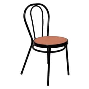 SILLA BISTROT REJILLA CREMA HOBETO