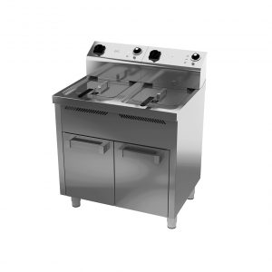 Freidora eléctrica 10L+10L de pie alto rendimiento - HR FAINCA SERIE 600 / 380V