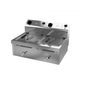 Freidora eléctrica 10L+10L alto rendimiento - HR FAINCA SERIE 600 / 380V