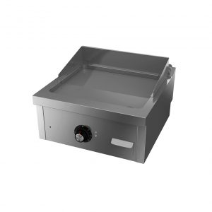 Fry top eléctrico cromo 1 mando - HR FAINCA SERIE 600