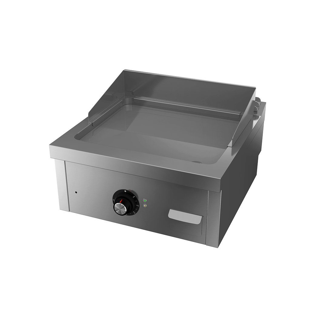 Fry top eléctrico cromo 1 mando - HR FAINCA SERIE 600