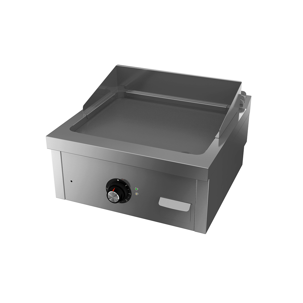 Fry top eléctrico rectificado 1 mando - HR FAINCA SERIE 600