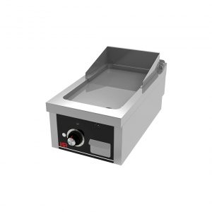 Fry top eléctrico cromo 1 mando - HR FAINCA SERIE 750
