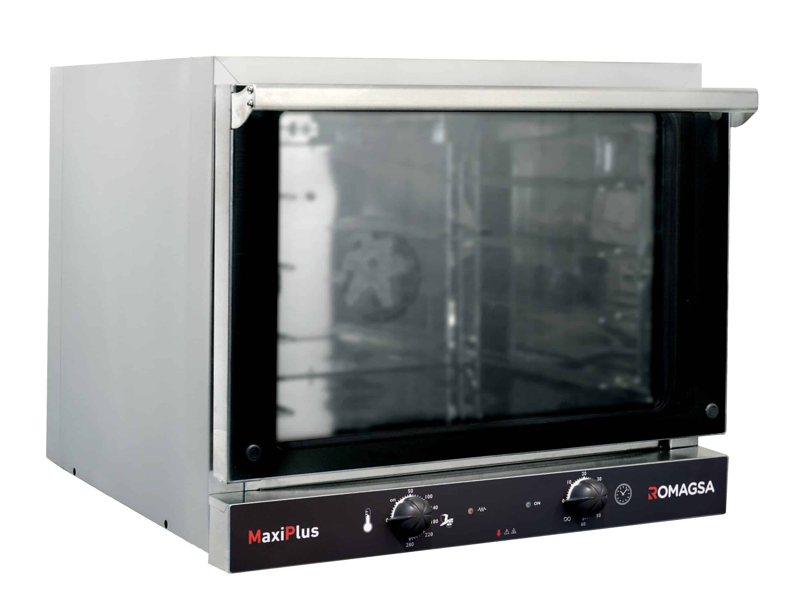 Horno convección eléctrico 4 bandejas 48x34 o GN1/1 MAXI PLUS + GRILL SERIE SNACK ROMAGSA