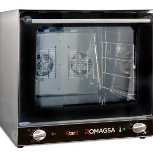 Horno convección eléctrico 4 bandejas panadería y gastronomía Serie STAR 2- ROMAGSA