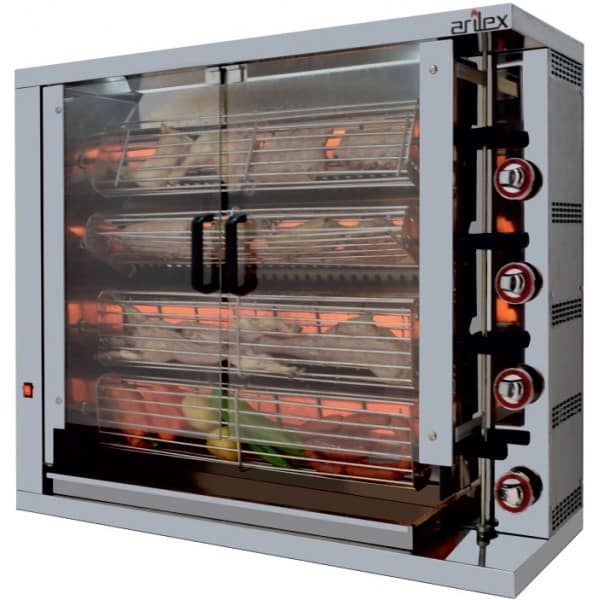 Asador a gas 4 espadas - ARILEX 4ASG Asador a gas 4 espadas - ARILEX 4ASG