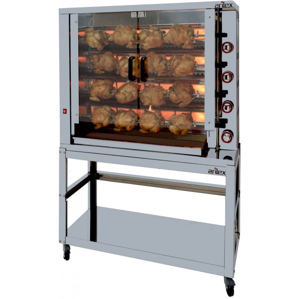 Asador a gas 4 espadas - ARILEX 4ASG Asador a gas 4 espadas - ARILEX 4ASG