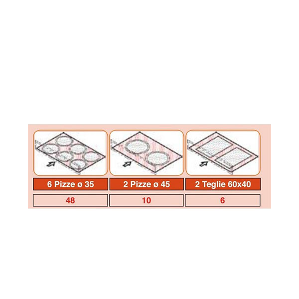 Horno pizzería modular eléctrico 6 pizzas 35 cm OEM VALIDO 635LD Horno pizzería modular eléctrico 6 pizzas 35 cm OEM VALIDO 635LD