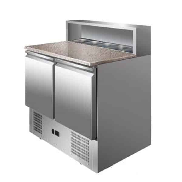Mesa Refrigerada Preparación Ensaladas con encimera de granito PS900 Clima Hosteleria