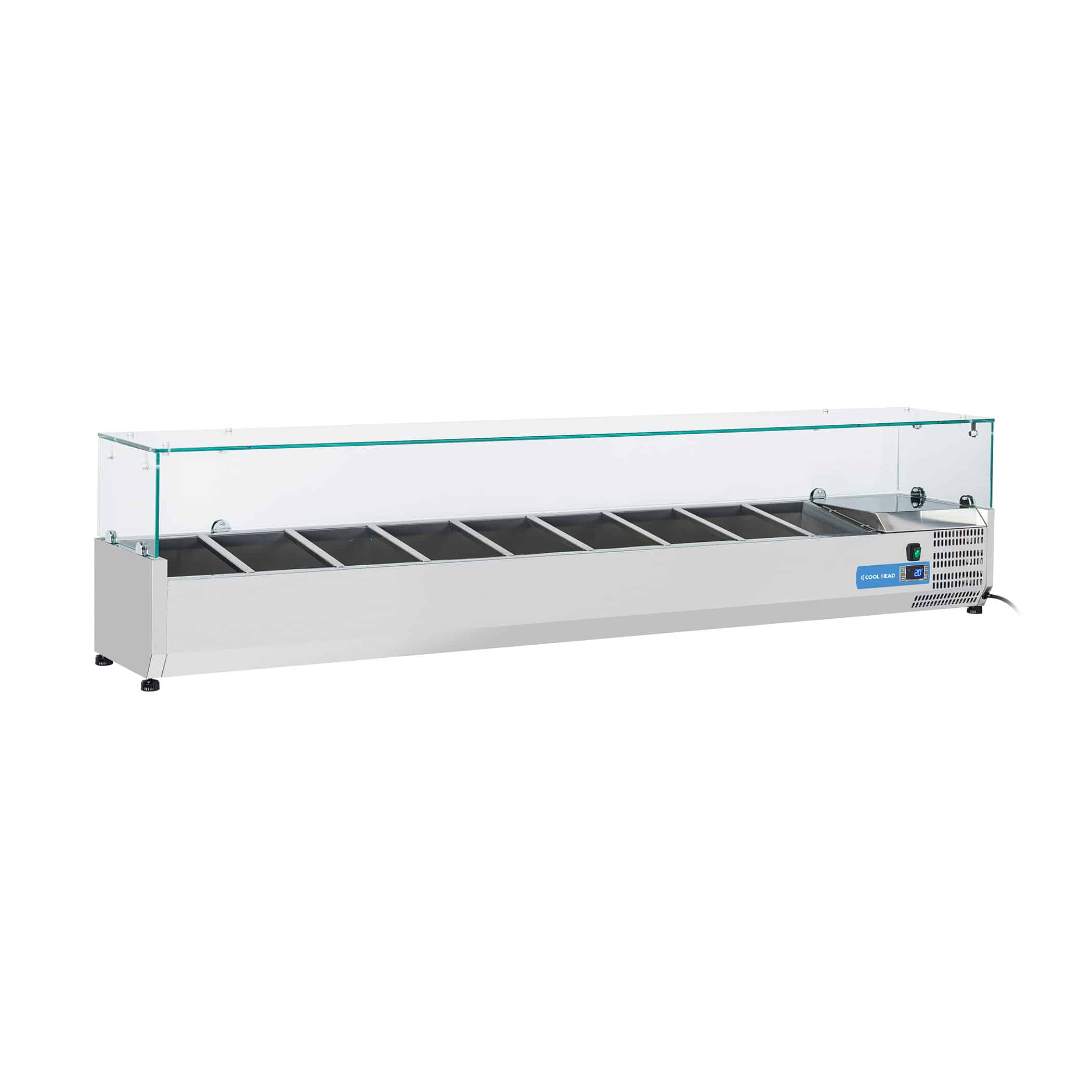 SOBREVITRINA REFRIGERADA COOL HEAD VRX 20/33