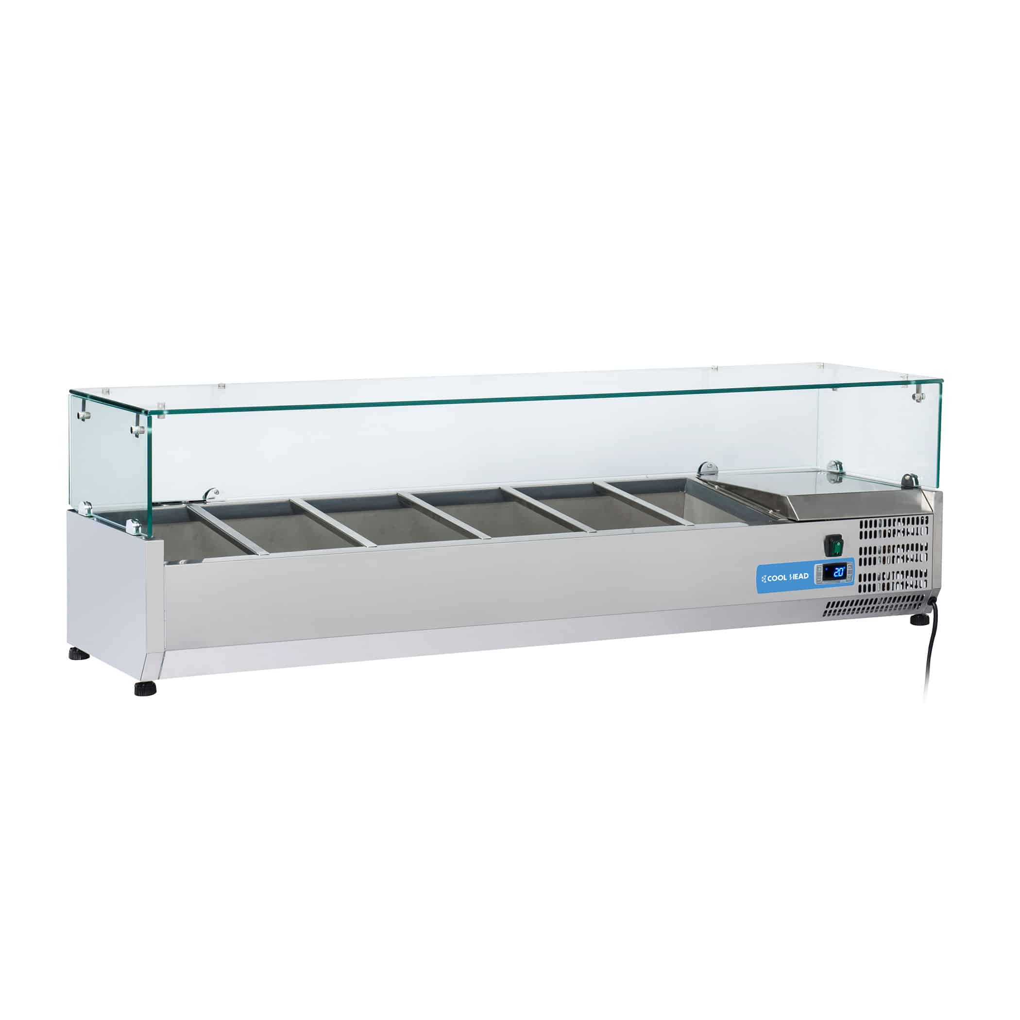 SOBREVITRINA REFRIGERADA COOL HEAD VRX 15/38