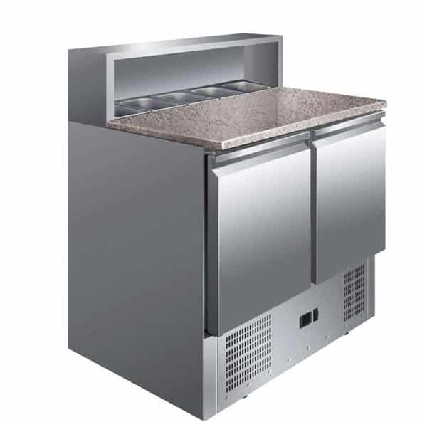 Mesa Refrigerada Preparación Ensaladas con encimera de granito PS900 Clima Hosteleria