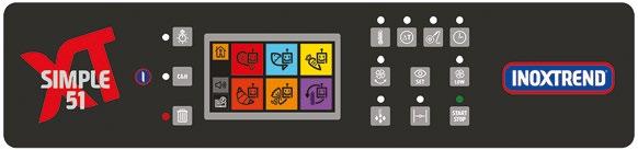 Horno mixto programable 4 bandejas 1/1 INOXTREND RHDT-104E SERIE NICE SIMPLE-51 INOXTREND
