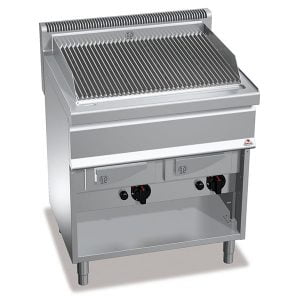 Parrilla eléctrica 80 con fondo de agua Macros 700 Berto's