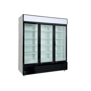 Armario Expositor Refrigerado 1600 litros 3 Puertas Batientes de Vidrio de 1720 x730 x2060h mm CST1600