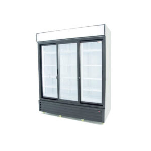 Armario Expositor Refrigerado 1600 litros 3 Puertas Deslizantes de Vidrio de 1720 x730 x2060h mm CST1600S
