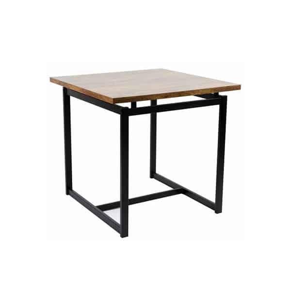 Mesa baja cuadrada Odin 80x80cm