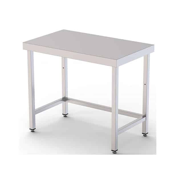 Mesa de trabajo 600X500X850mm acero inoxidable