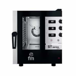 Horno mixto eléctrico electromecánico 6 bandejas GN 1/1  STC 611 EW - FM ST COMPACT