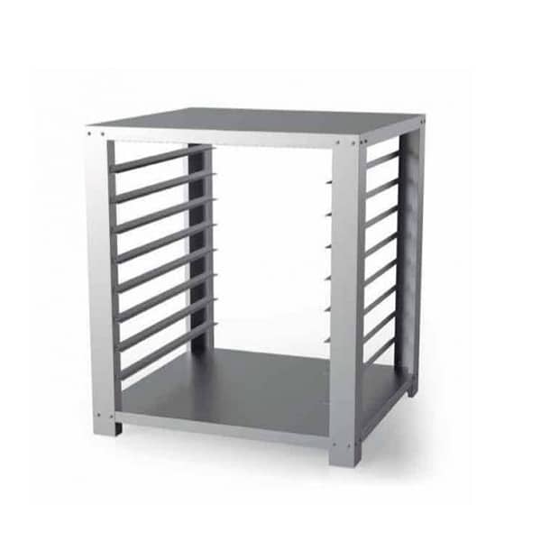 Soporte hornos EKA mesa zincada con soporte guías 60x40 cm