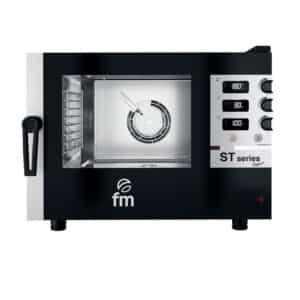 Horno eléctrico compacto electromecánico 4 bandejas GN 1/1 transversal STC 411 EW - FM