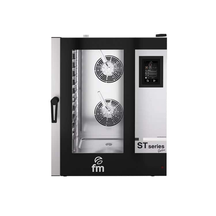 Horno gastronomía eléctrico 11 bandejas GN 1/1 digital pantalla táctil STG 111 V7 FM ST Gastro Horno gastronomía eléctrico 11 bandejas GN 1/1 digital pantalla táctil STG 111 V7 FM ST Gastro