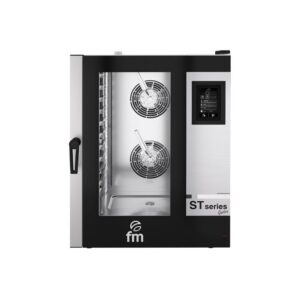 Horno gastronomía eléctrico 11 GN 2/1 digital pantalla táctil STG 112 V7 FM ST Gastro