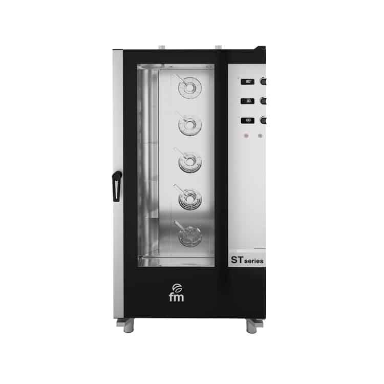 Horno gastronomía eléctrico 20 bandejas GN 1/1 electromecánico STG 201 ET FM ST Gastro Horno gastronomía eléctrico 20 bandejas GN 1/1 electromecánico STG 201 ET FM ST Gastro