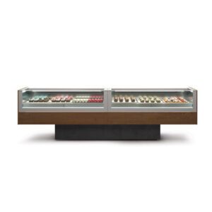 Vitrina heladería profesional Isa OneShow free Pastelería