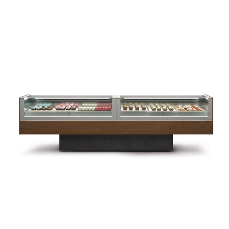 Vitrina heladería profesional Isa OneShow free Pastelería Vitrina heladería profesional Isa OneShow free Pastelería