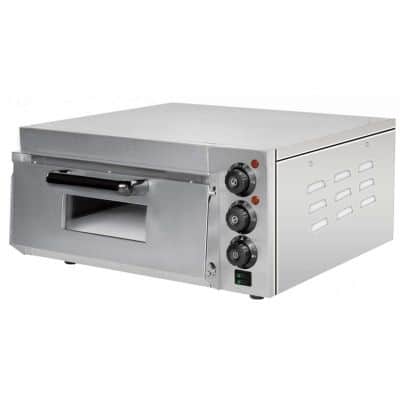 Horno Eléctrico de Pizza Compacto de 560 x570 x280 mm para 1 Pizza 38 cm PEK20 Línea Pekín
