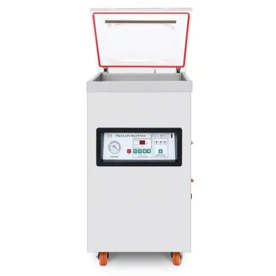 Envasadora de Vacío con Mueble 2 Barras Soldadura 400mm de 550x490x970h mm DZ-400F Clima Hostelería Envasadora de Vacío con Mueble 2 Barras Soldadura 400mm de 550x490x970h mm DZ-400F Clima Hostelería