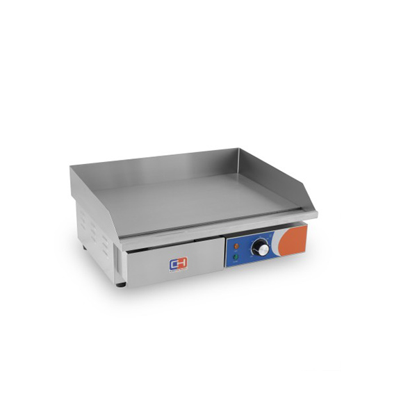 Plancha Eléctrica Acero Rectificado 8mm de 550x430x245h mm EG-818