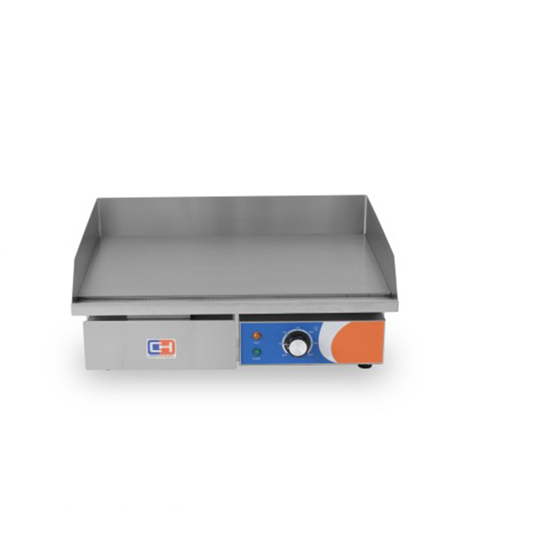 Plancha Eléctrica Acero Rectificado 8mm de 550x430x245h mm EG-818