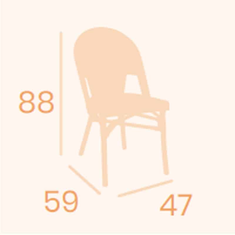 Sillón aluminio TÍVOLI Textilene 1 Espiga-Latte-Negro Sillón aluminio TÍVOLI Textilene 1 Espiga-Latte-Negro