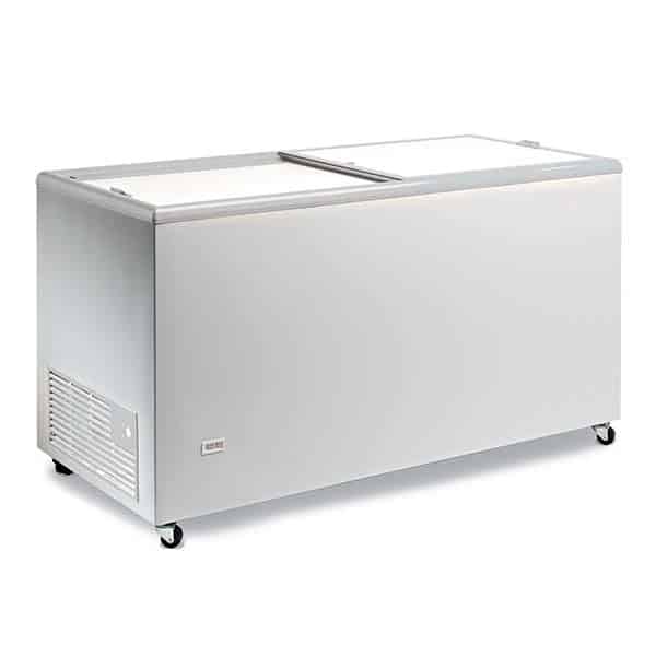 Congelador horizontal tapa corredera Eurofred ICE 500 NTOS 398 litros 150x67x89,5 cm