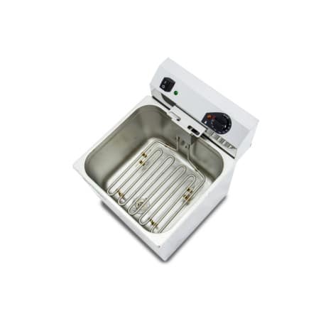 Freidora eléctrica EVOLUTION con grifo capacidad 12 litros con potencia 4,5 kw monofásica con contactor EVO12G Freidora eléctrica EVOLUTION con grifo capacidad 12 litros con potencia 4,5 kw monofásica con contactor EVO12G