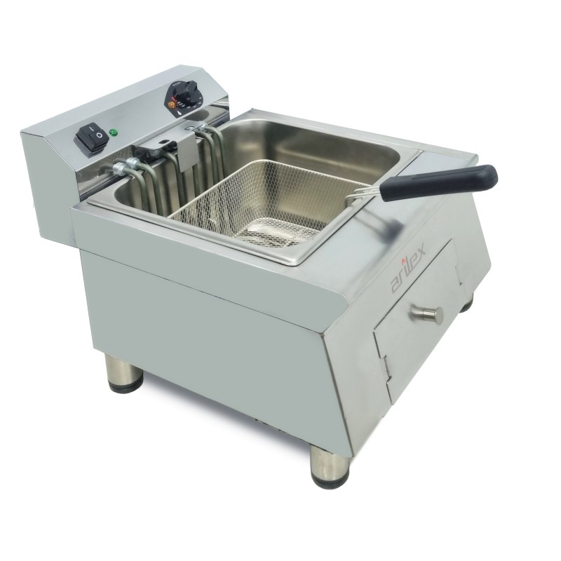 Freidora eléctrica 12 litros 4,5 kw monofásica Línea 600 40FRE12G Freidora eléctrica 12 litros 4,5 kw monofásica Línea 600 40FRE12G