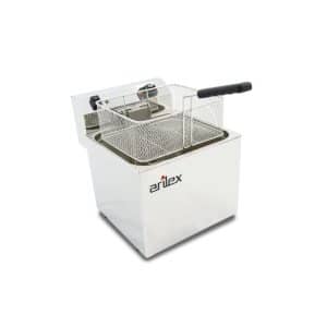 Freidora eléctrica EVOLUTION sin grifo capacidad 12 litros con potencia 4,5 kw monofásica con contactor EVO12
